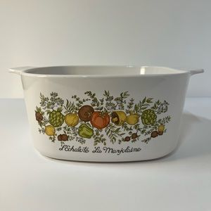 Rare Vintage Spice of Life Corning Ware Dish, A-3-B
